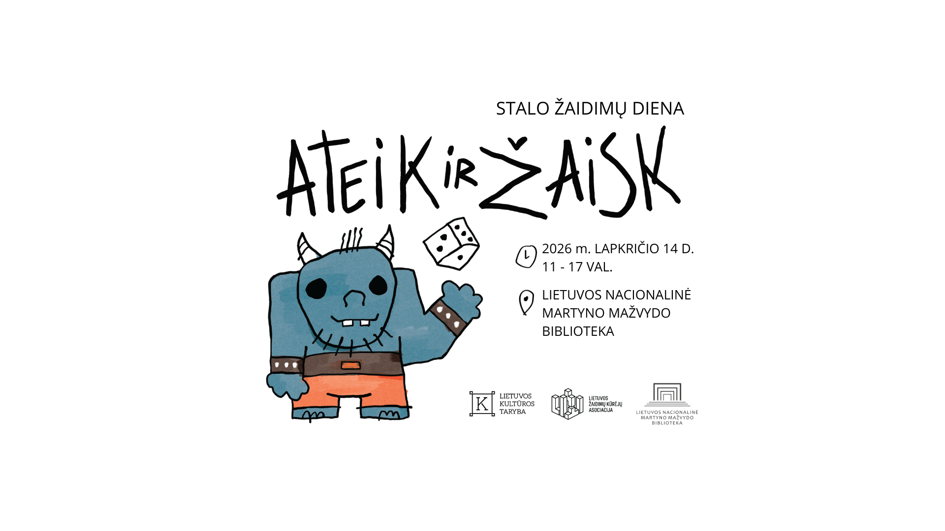 Ateik ir žaisk
