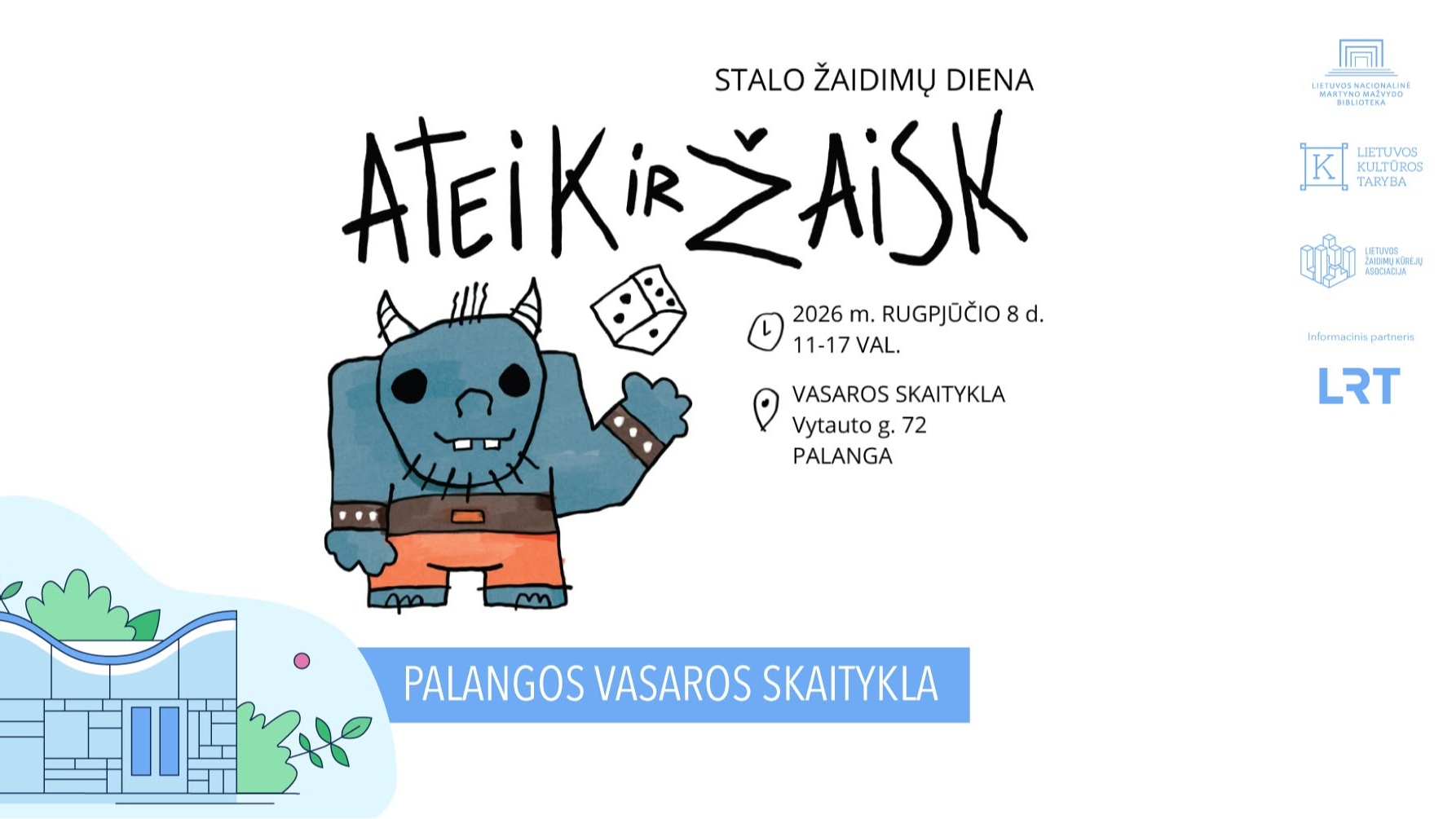 Stalo žaidimų diena ,,Ateik ir Žaisk"