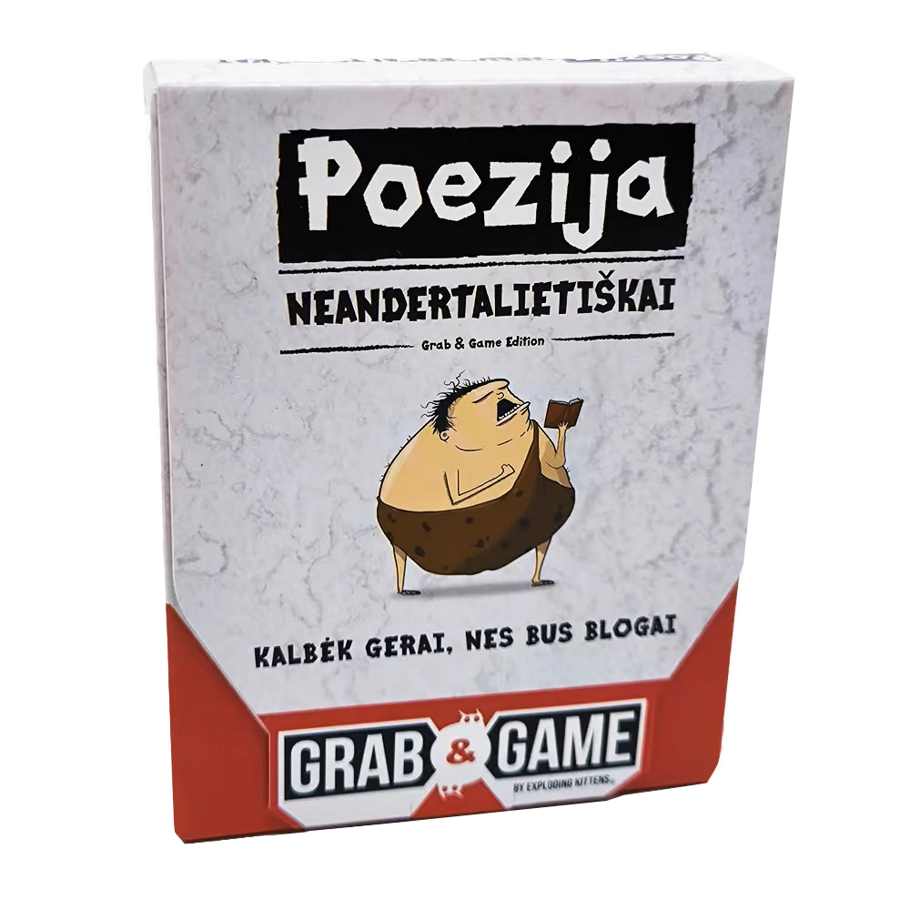 Poetry for Neanderthals