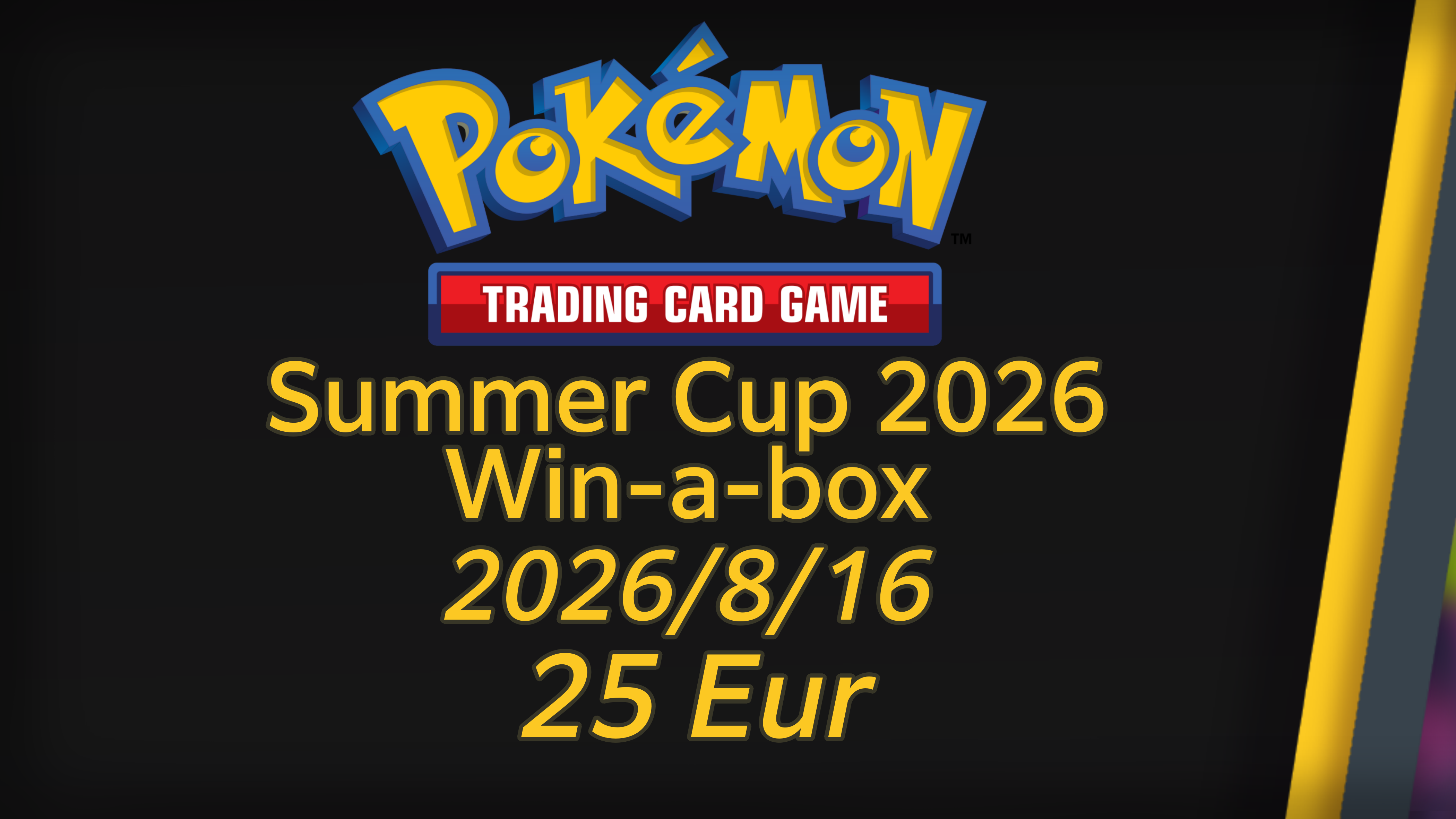 Pokemon TCG Summer Cup