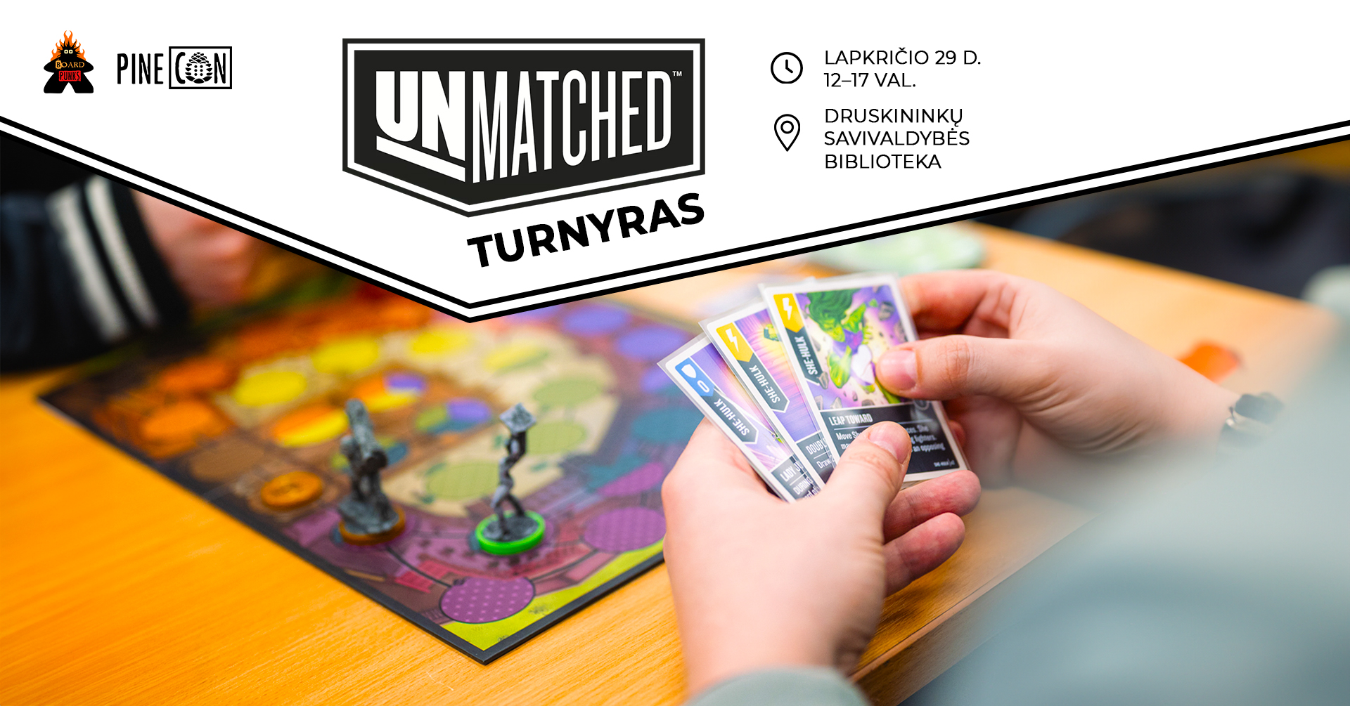„Unmatched“ turnyras Druskininkuose | ATEIK IR ŽAISK