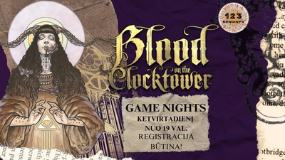 Savaitinė Blood on the Clocktower sesija