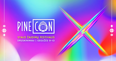 PINECON – stalo žaidimų festivalis Druskininkuose