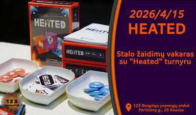 Stalo žaidimai + "Heated" turnyras
