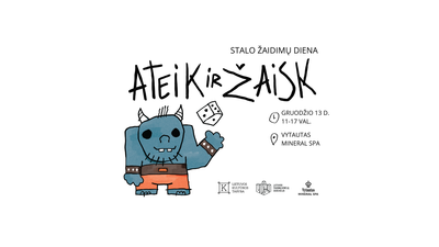 Stalo žaidimų diena ,,Ateik ir Žaisk"