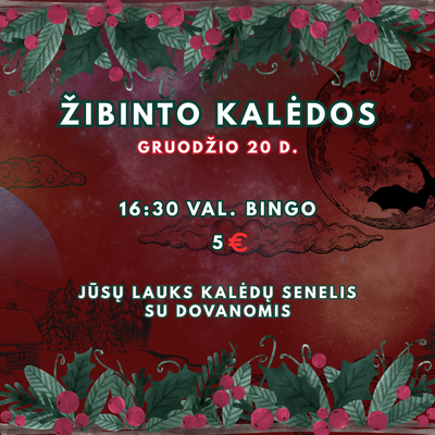 Kalėdinis BINGO